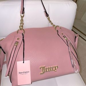 NWT RARE Juicy Couture Blush Pink Purse
